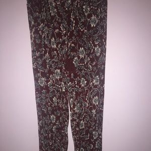•TIILLYS Floral Printed Flare Pants•